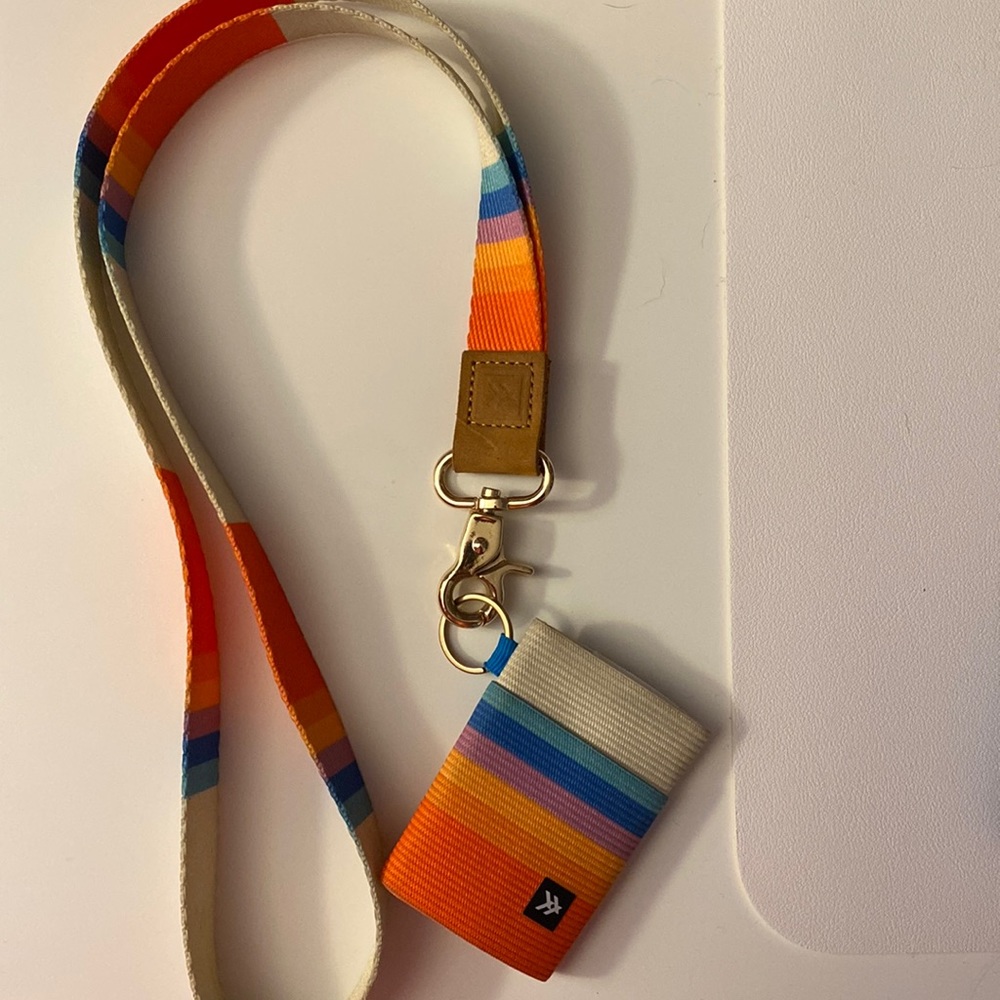 THREAD WALLETS MATCHING WALLET AND LANYARD
